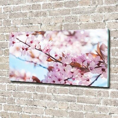 Acrylic wall art Cherry blossoms