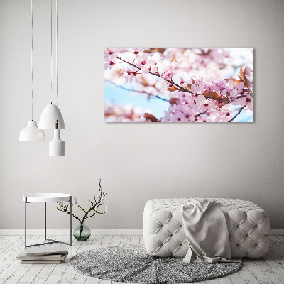 Acrylic wall art Cherry blossoms