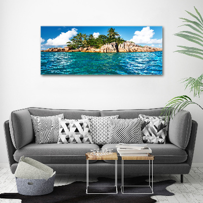 Print on acrylic Tropical island