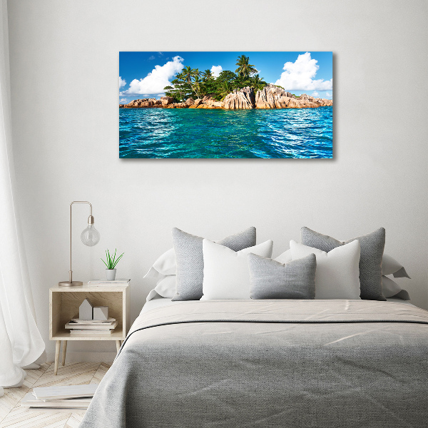 Print on acrylic Tropical island