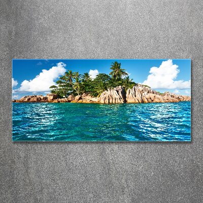 Print on acrylic Tropical island