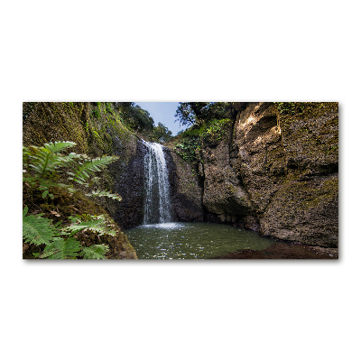 Print on acrylic Waterfall in Sardinia