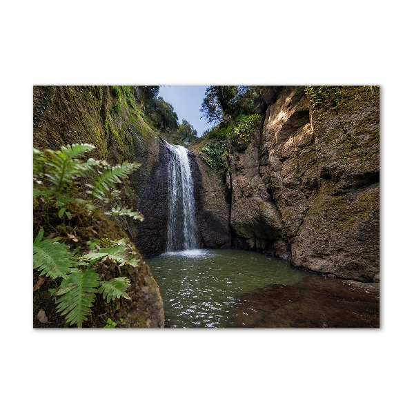 Print on acrylic Waterfall in Sardinia