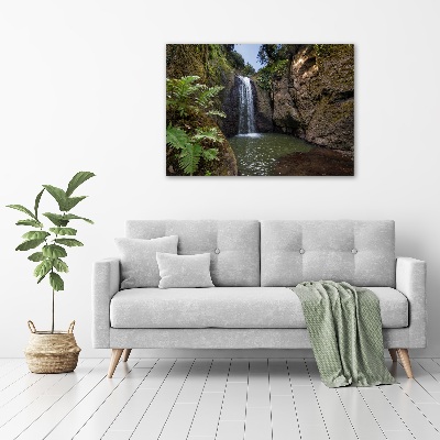 Print on acrylic Waterfall in Sardinia