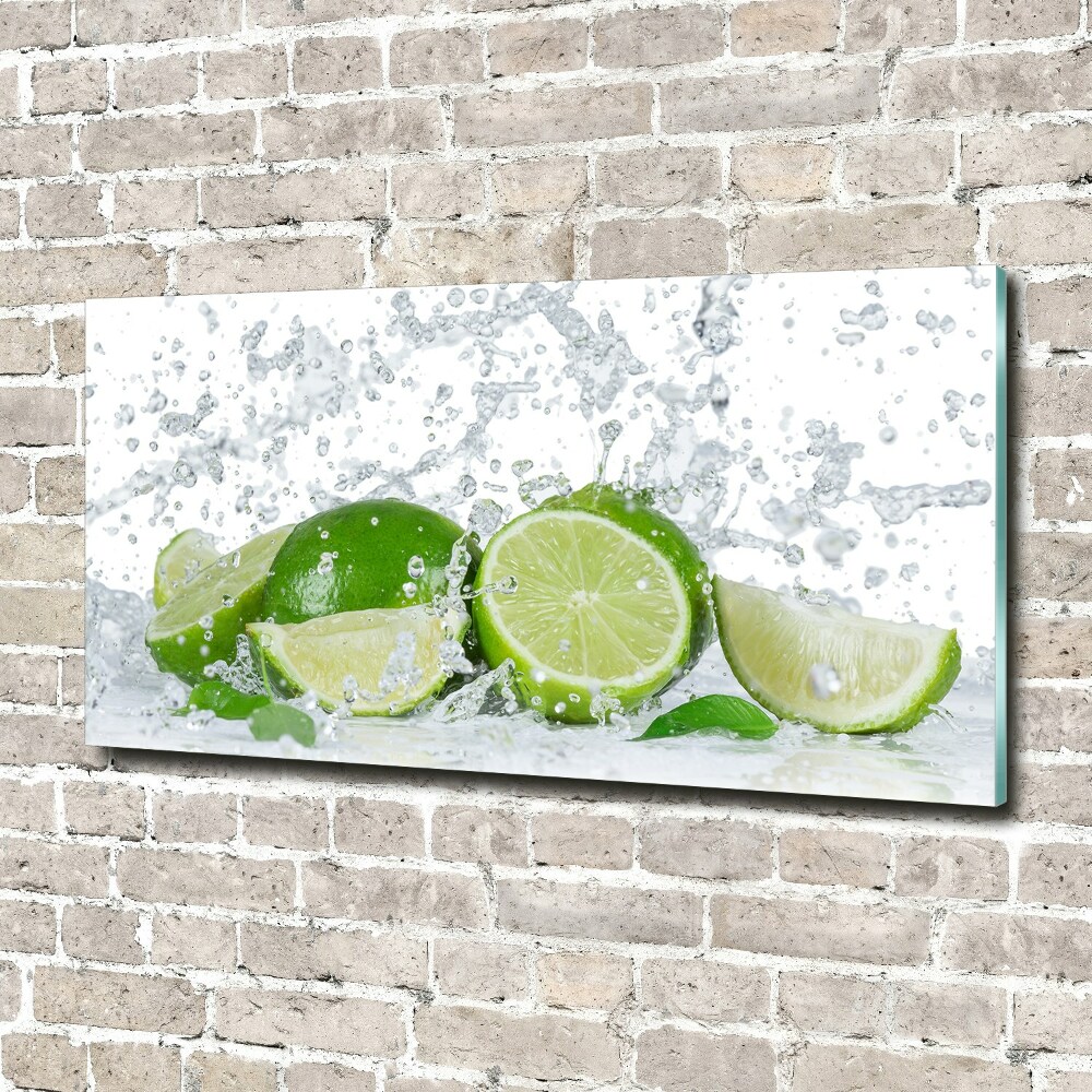 Print on acrylic Lime and water