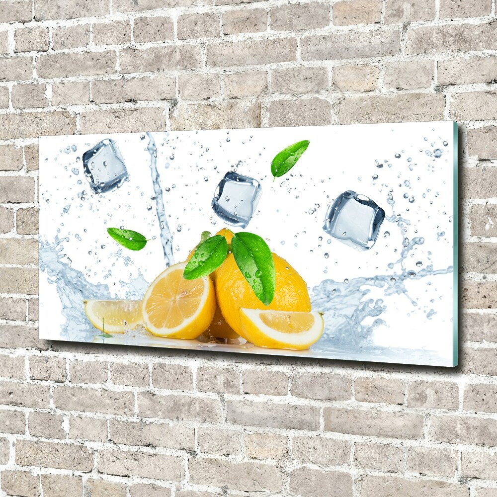 Print on acrylic Ice lemons