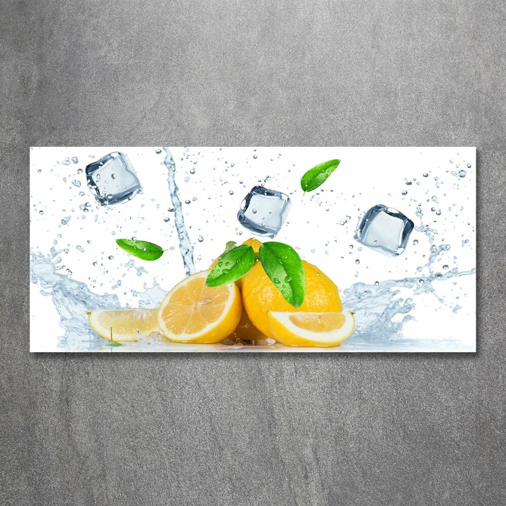 Print on acrylic Ice lemons