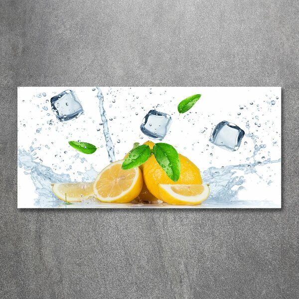 Print on acrylic Ice lemons