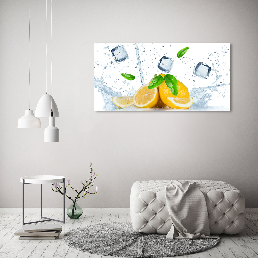 Print on acrylic Ice lemons