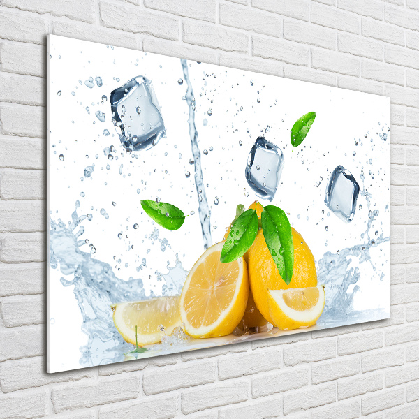 Print on acrylic Ice lemons