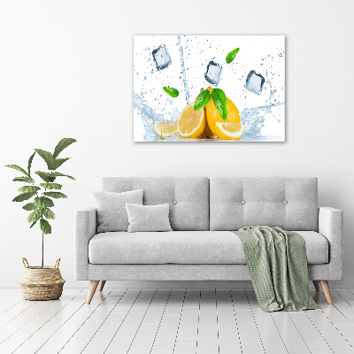 Print on acrylic Ice lemons