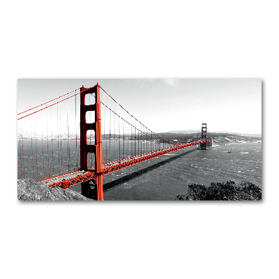 Print on acrylic San Francisco bridge