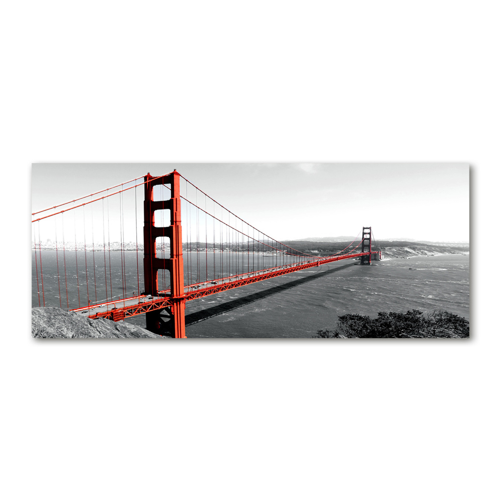 Print on acrylic San Francisco bridge