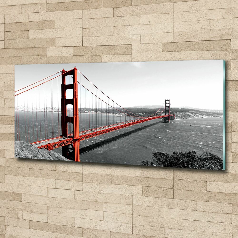 Print on acrylic San Francisco bridge