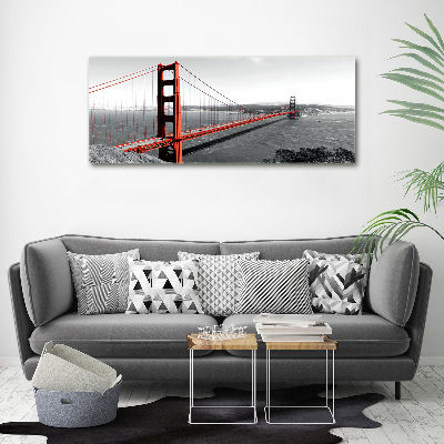 Print on acrylic San Francisco bridge