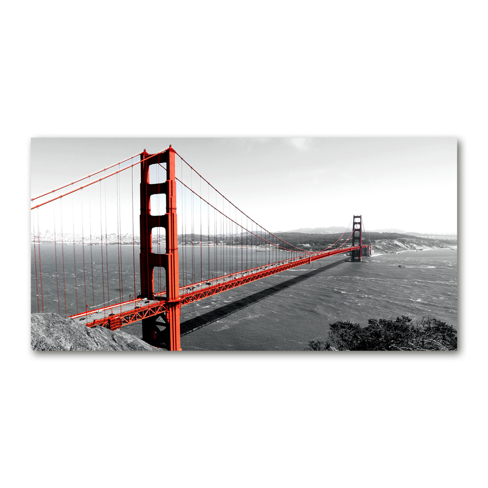 Print on acrylic San Francisco bridge