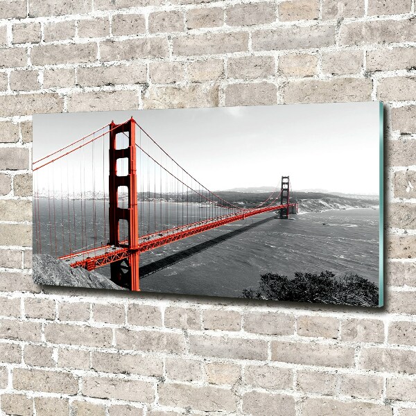 Print on acrylic San Francisco bridge