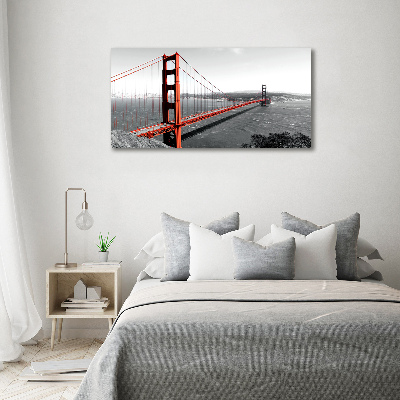 Print on acrylic San Francisco bridge