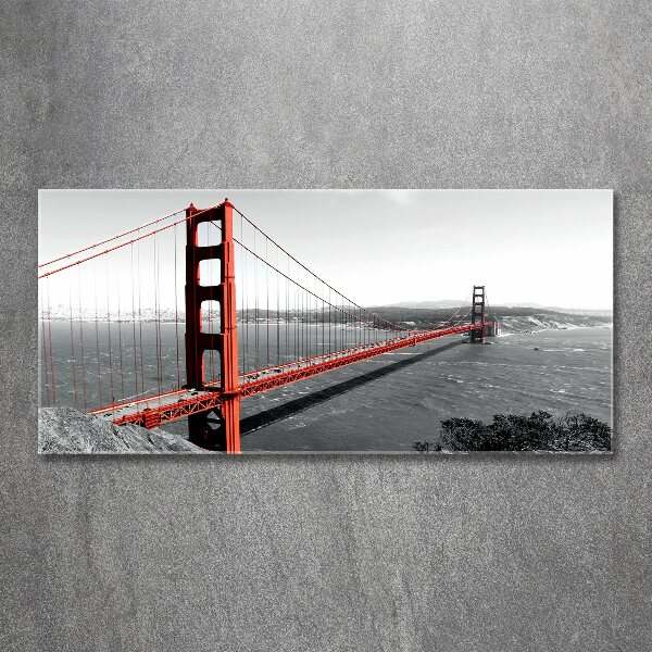 Print on acrylic San Francisco bridge