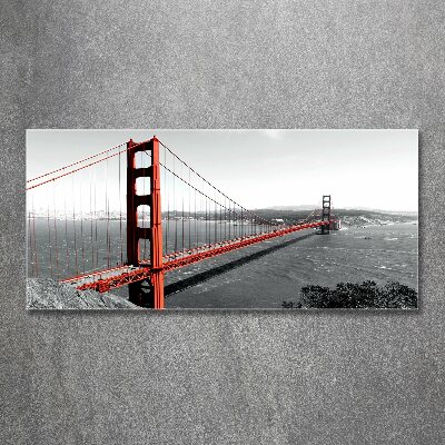 Print on acrylic San Francisco bridge