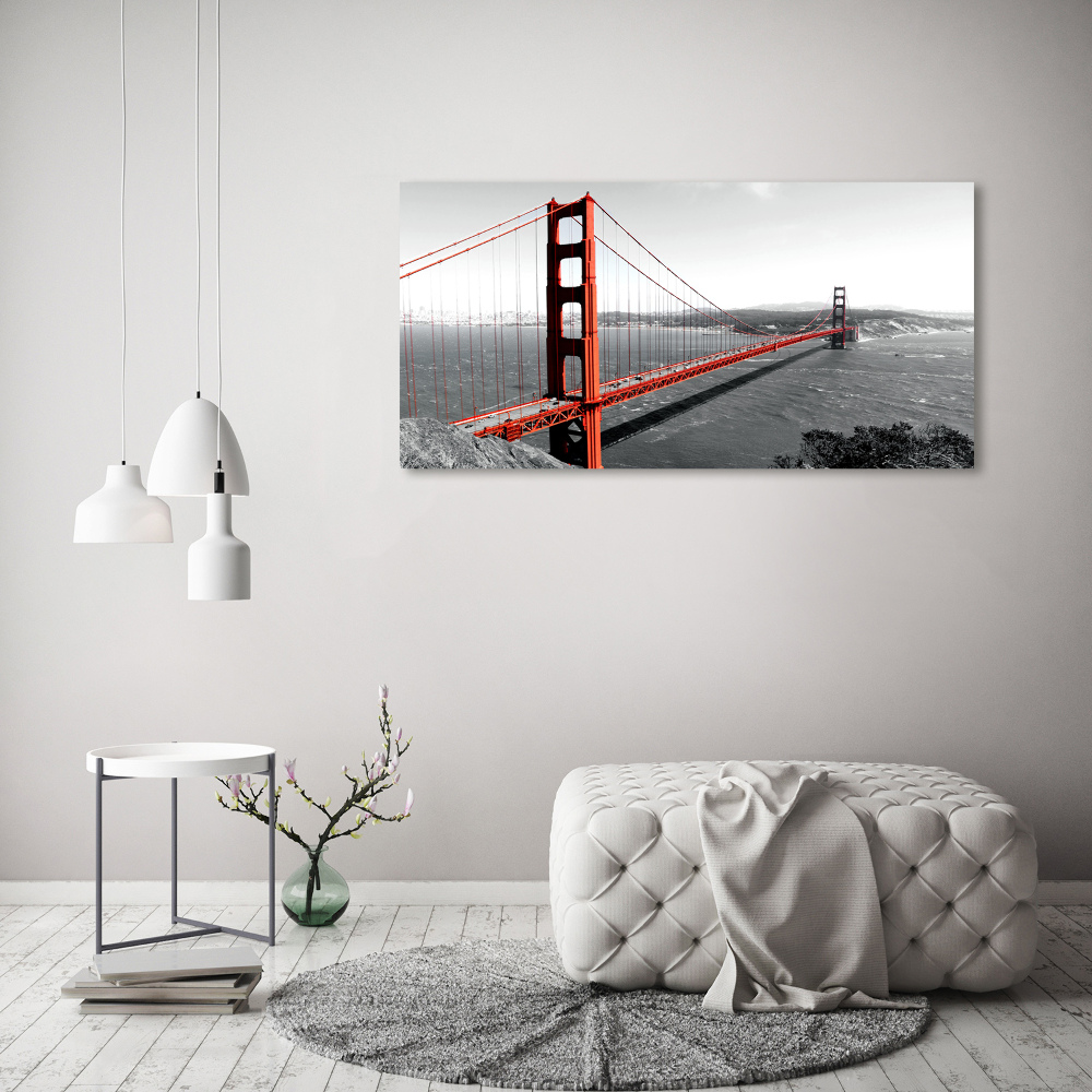 Print on acrylic San Francisco bridge