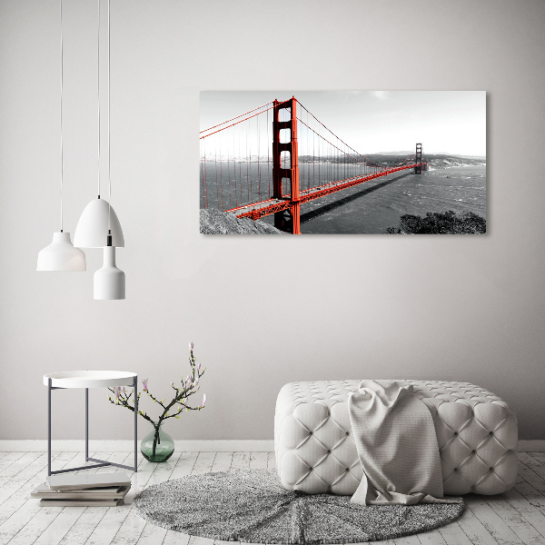 Print on acrylic San Francisco bridge