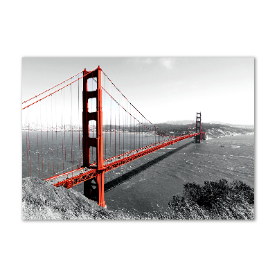 Print on acrylic San Francisco bridge