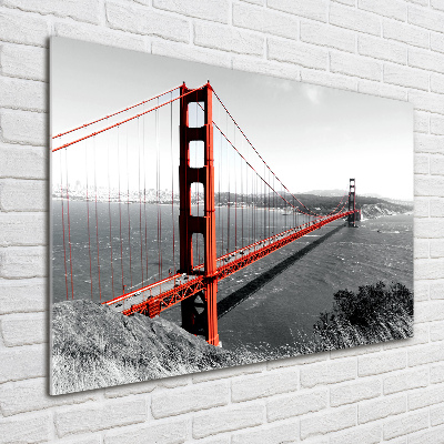 Print on acrylic San Francisco bridge