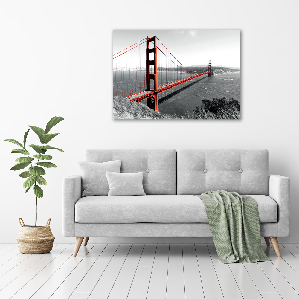 Print on acrylic San Francisco bridge