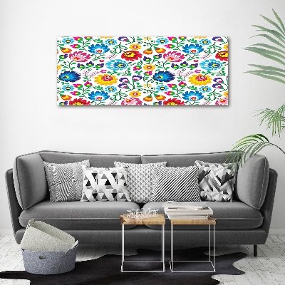 Acrylic wall art Ethnic pattern