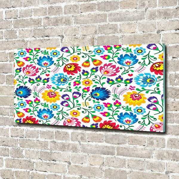 Acrylic wall art Ethnic pattern