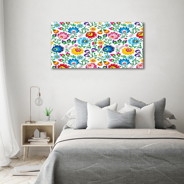 Acrylic wall art Ethnic pattern