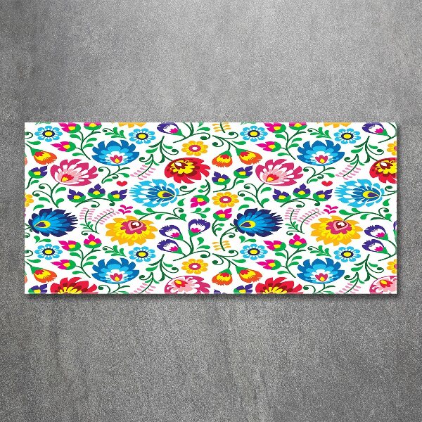 Acrylic wall art Ethnic pattern