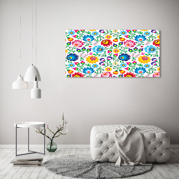 Acrylic wall art Ethnic pattern