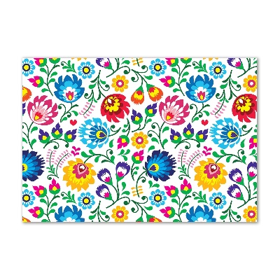 Acrylic wall art Ethnic pattern