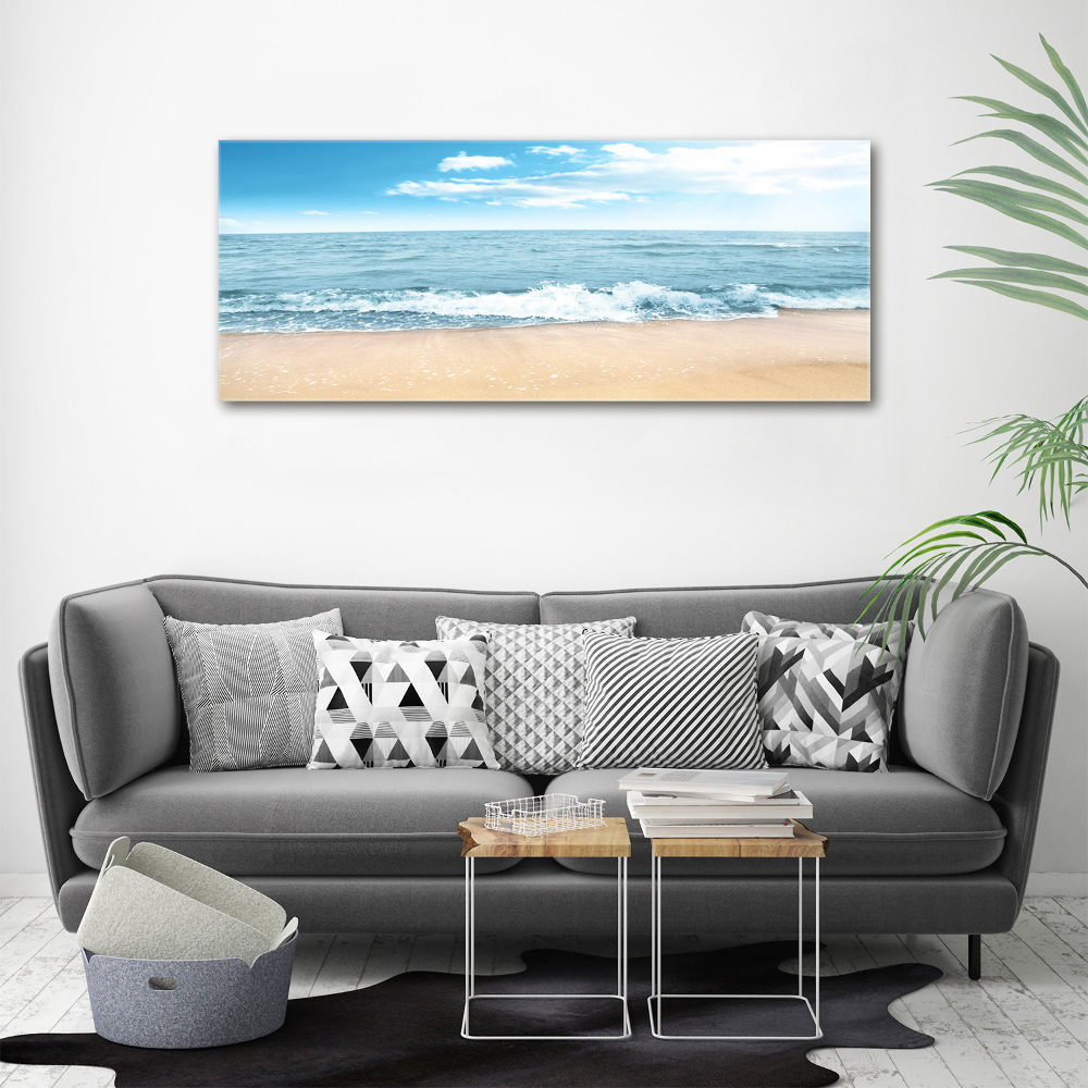 Print on acrylic Beach