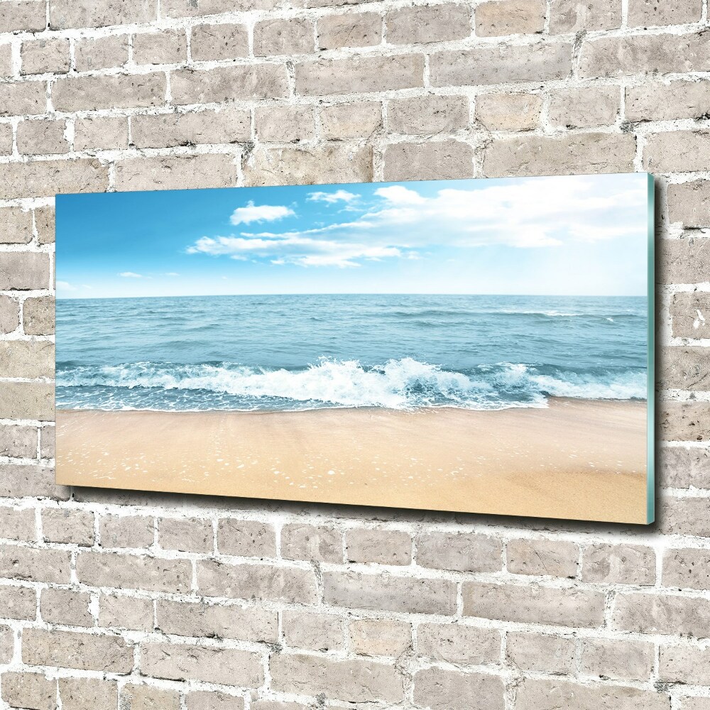 Print on acrylic Beach