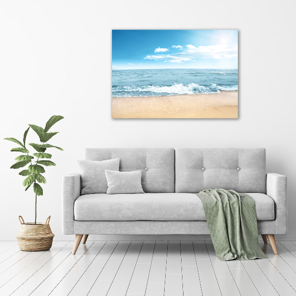 Print on acrylic Beach