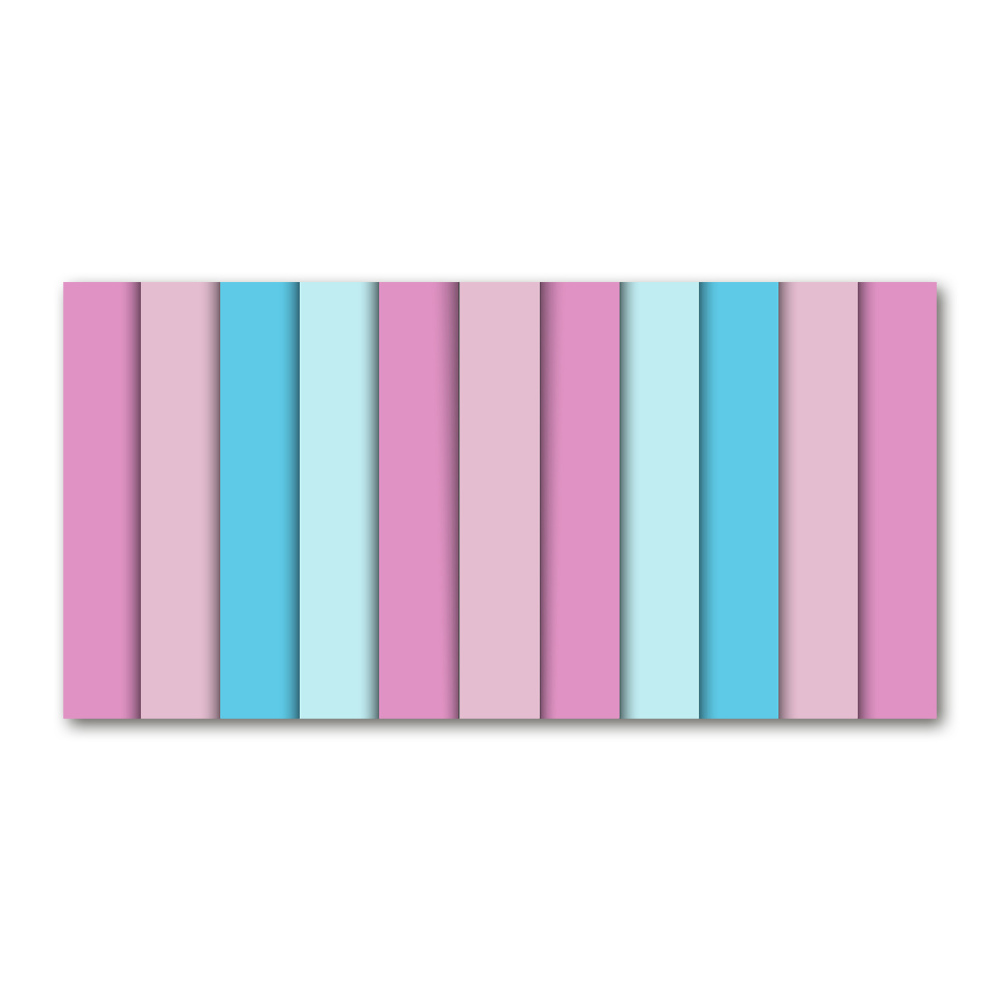 Acrylic wall art Colorful stripes