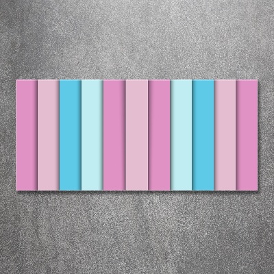 Acrylic wall art Colorful stripes