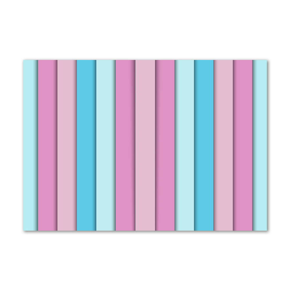 Acrylic wall art Colorful stripes