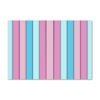 Acrylic wall art Colorful stripes