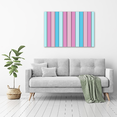 Acrylic wall art Colorful stripes