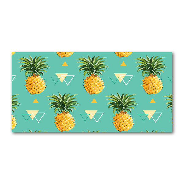 Acrylic print Pineapple