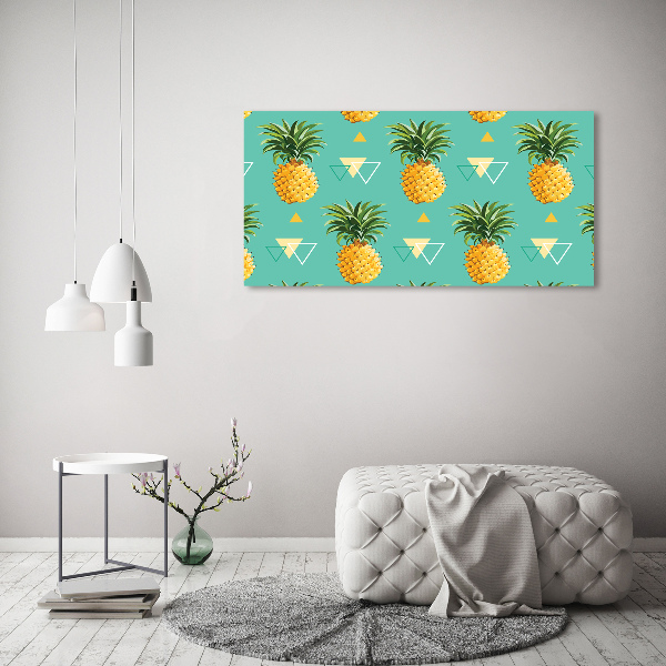 Acrylic print Pineapple