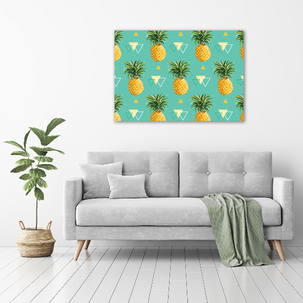 Acrylic print Pineapple