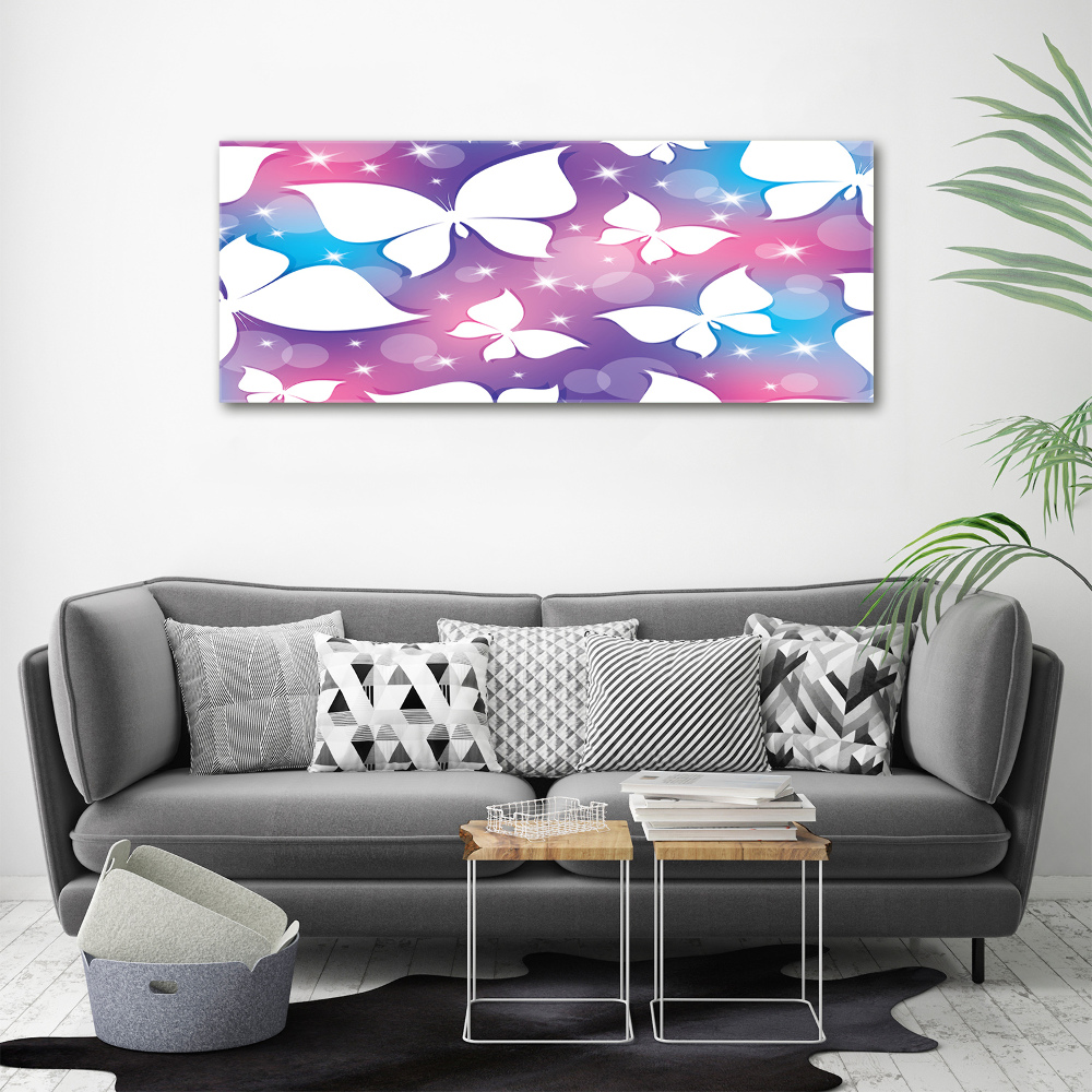 Glass acrylic wall art Butterflies