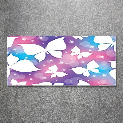 Glass acrylic wall art Butterflies