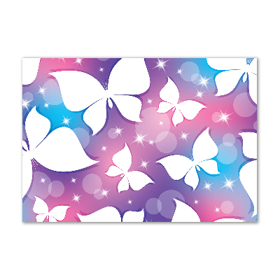 Glass acrylic wall art Butterflies