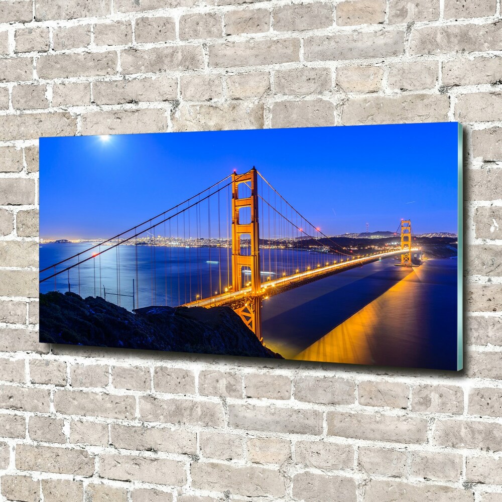 Print on acrylic San Francisco bridge